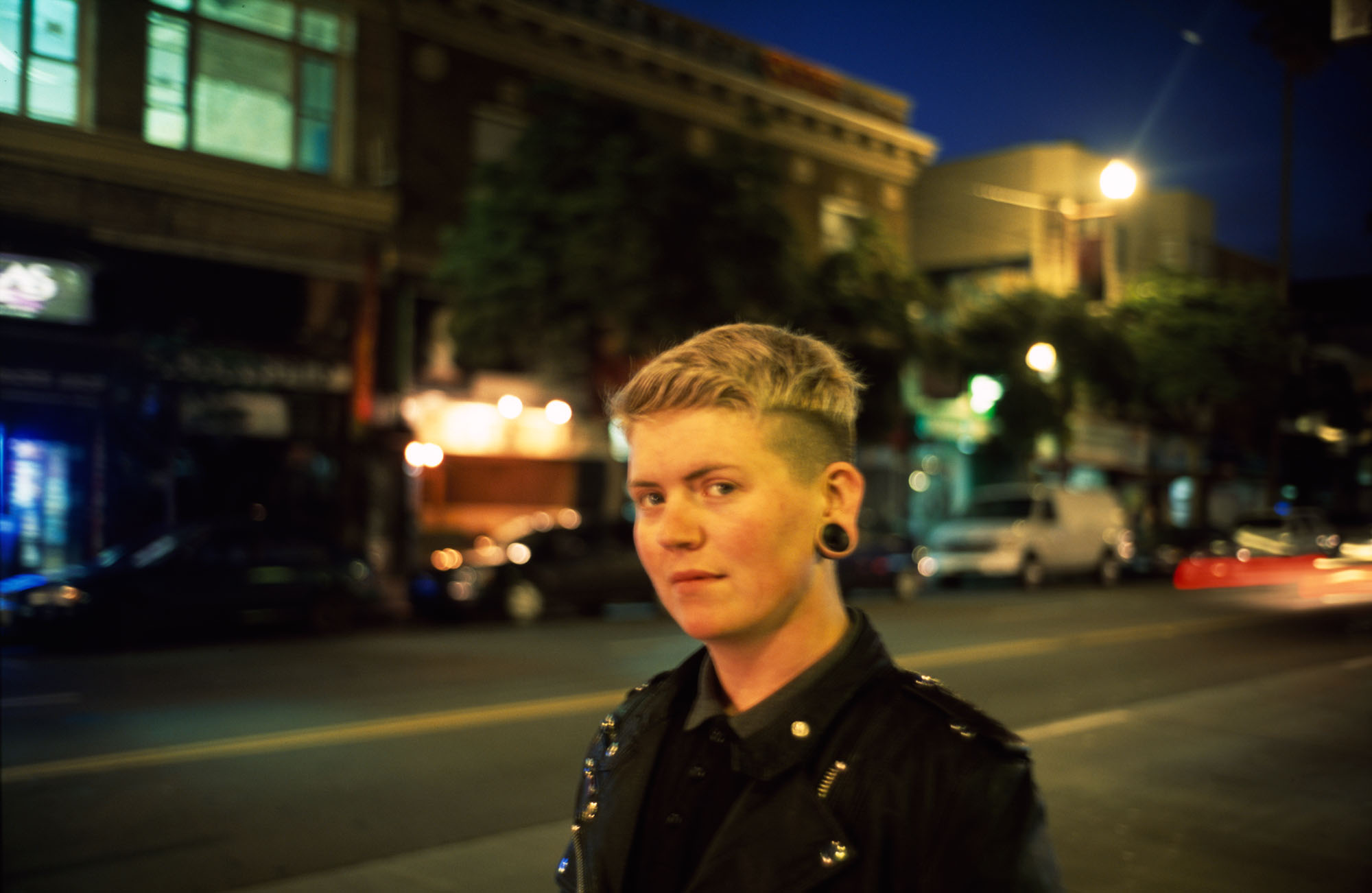 A street-side portrait in San Francisco